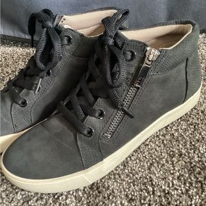 Black Suede Naturalizer Ankle Sneakers